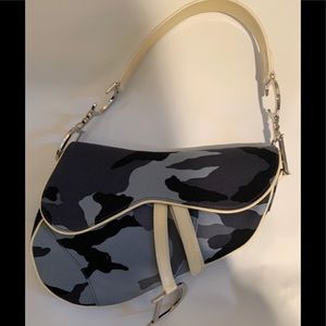 Vintage Dior saddle bag